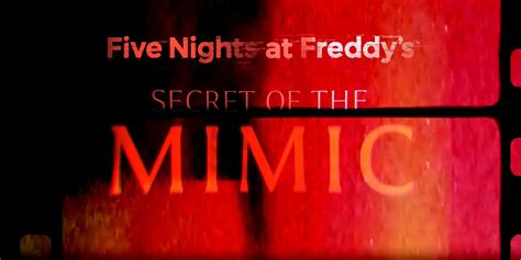 Five Nights at Freddy’s: Secret of the Mimic official date revealed.